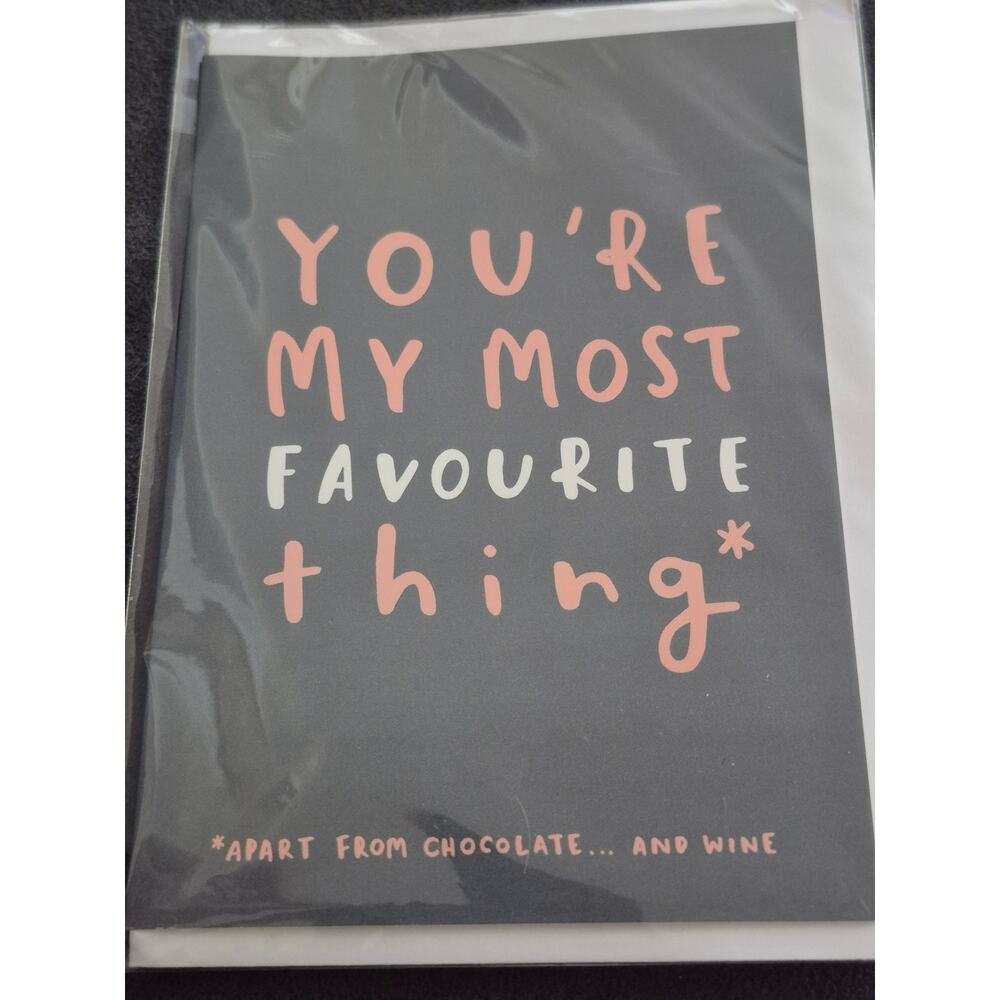 Old English Co. Funny Anniversary Card for Him Her Blank Inside with Envelope S6